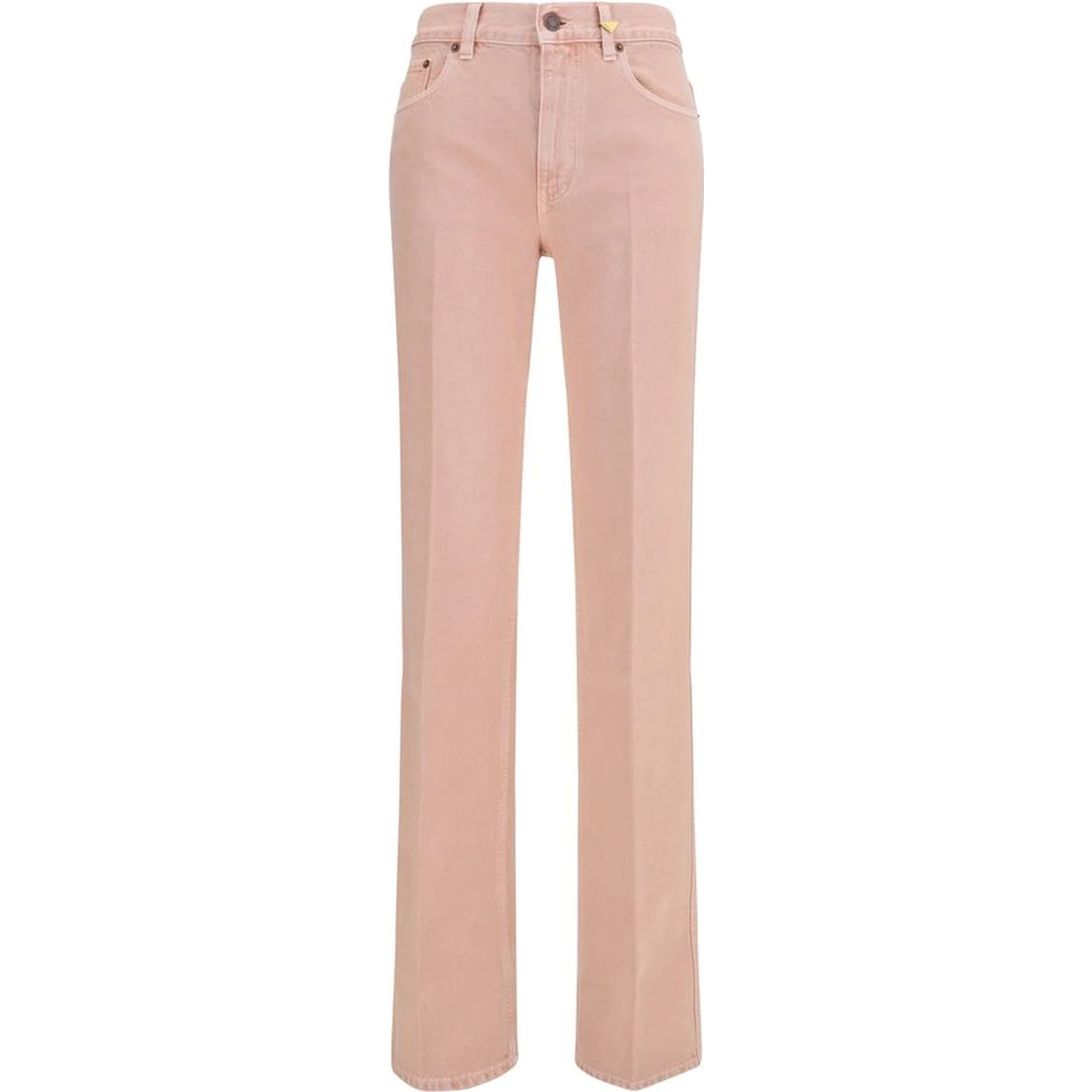 Multicolor Cotton Straight-Leg Jeans