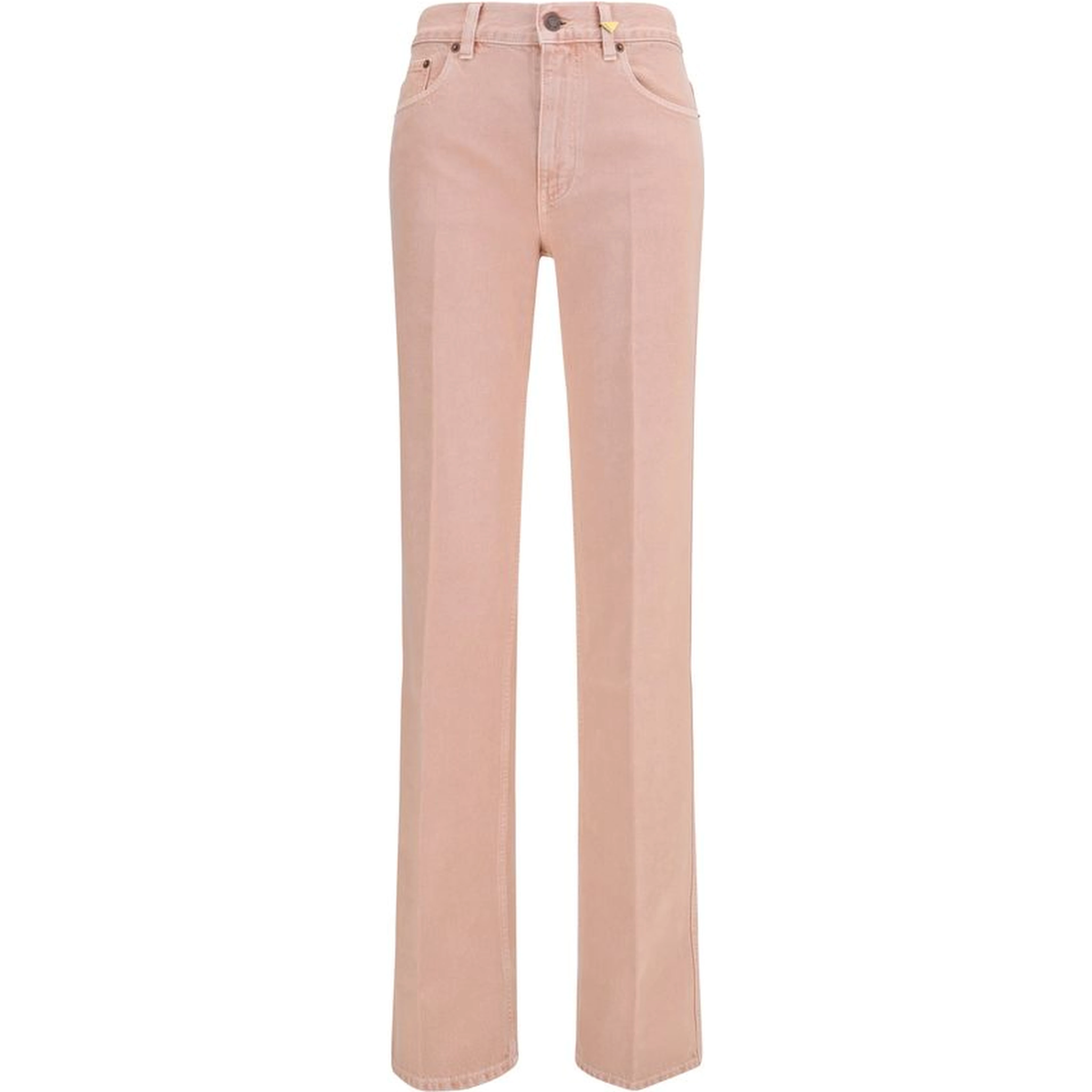 Multicolor Cotton Straight-Leg Jeans