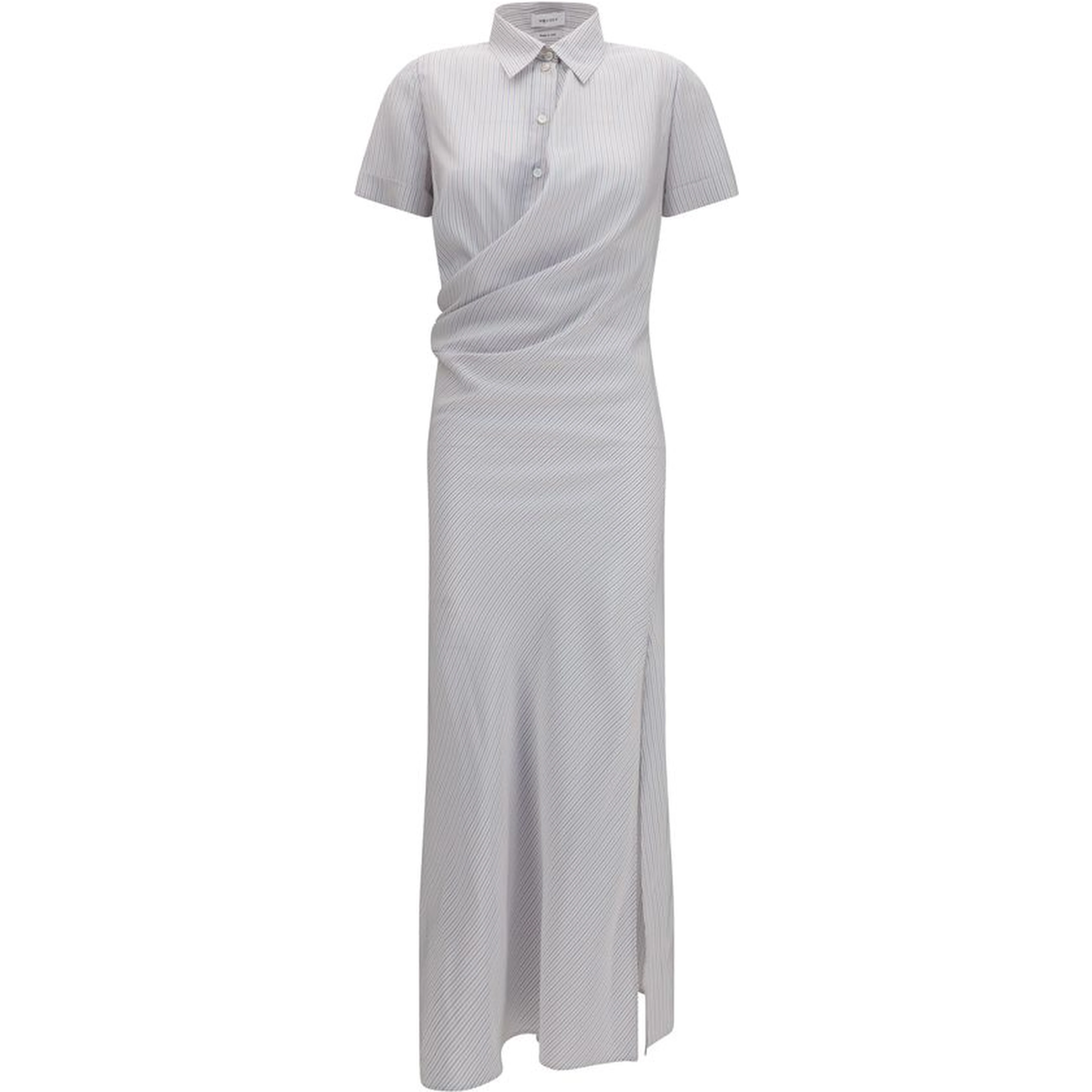 Multicolor Silk Casual Dress