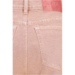 Multicolor Cotton Straight-Leg Jeans