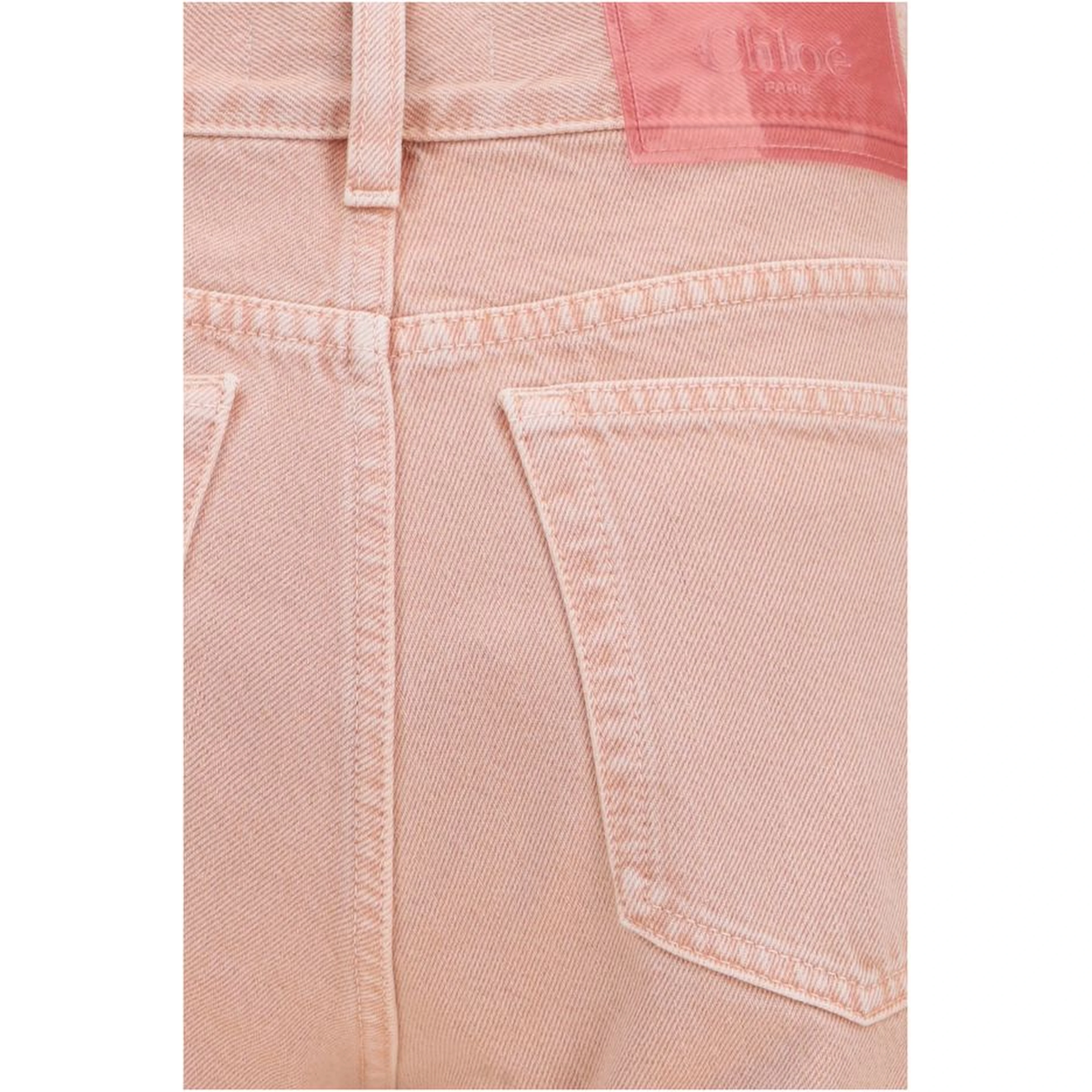 Multicolor Cotton Straight-Leg Jeans
