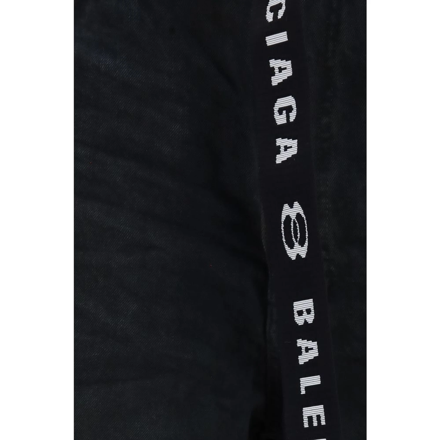 Black Cotton Bermuda Shorts