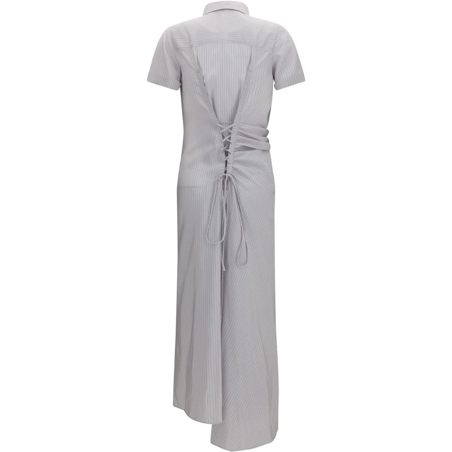 Multicolor Silk Casual Dress