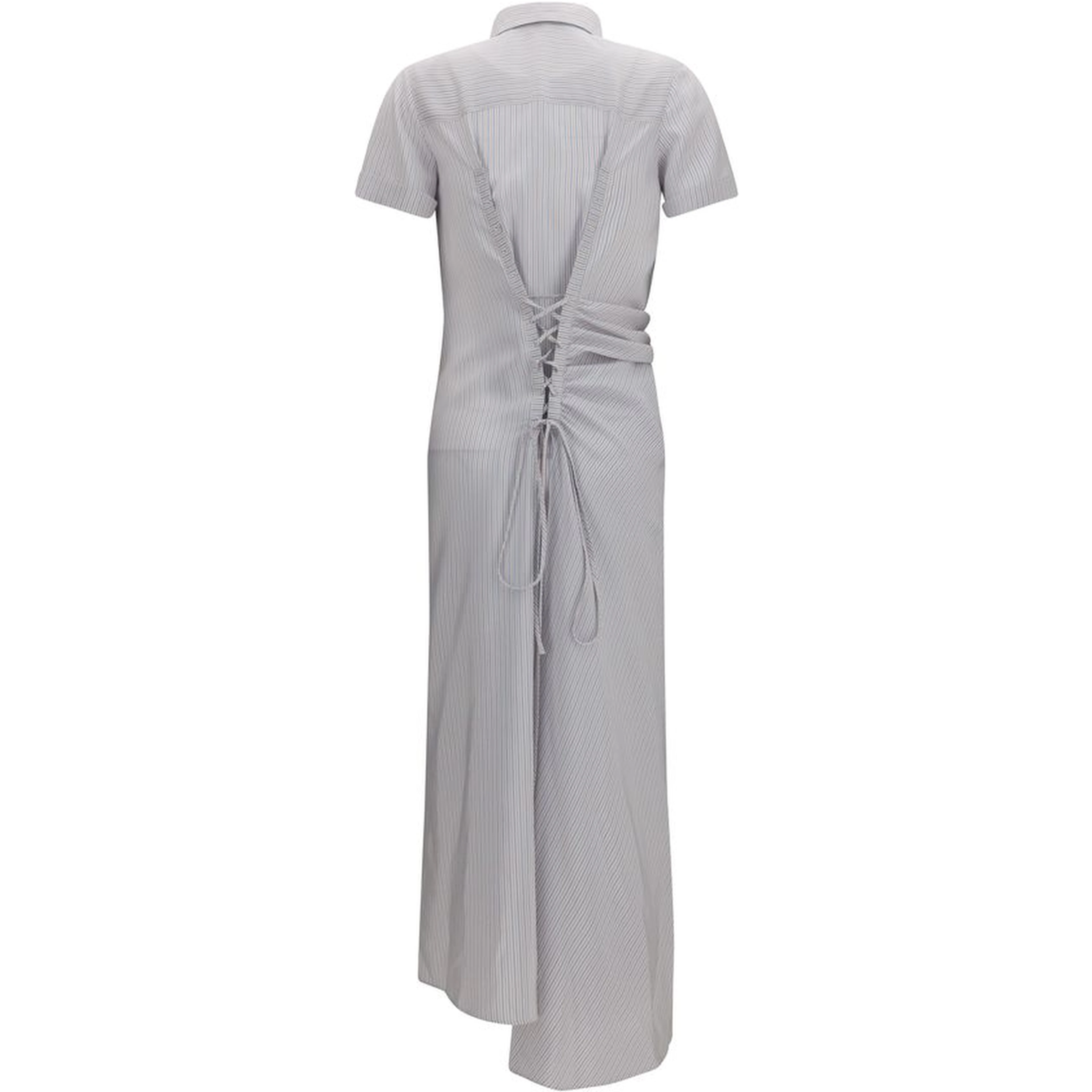 Multicolor Silk Casual Dress