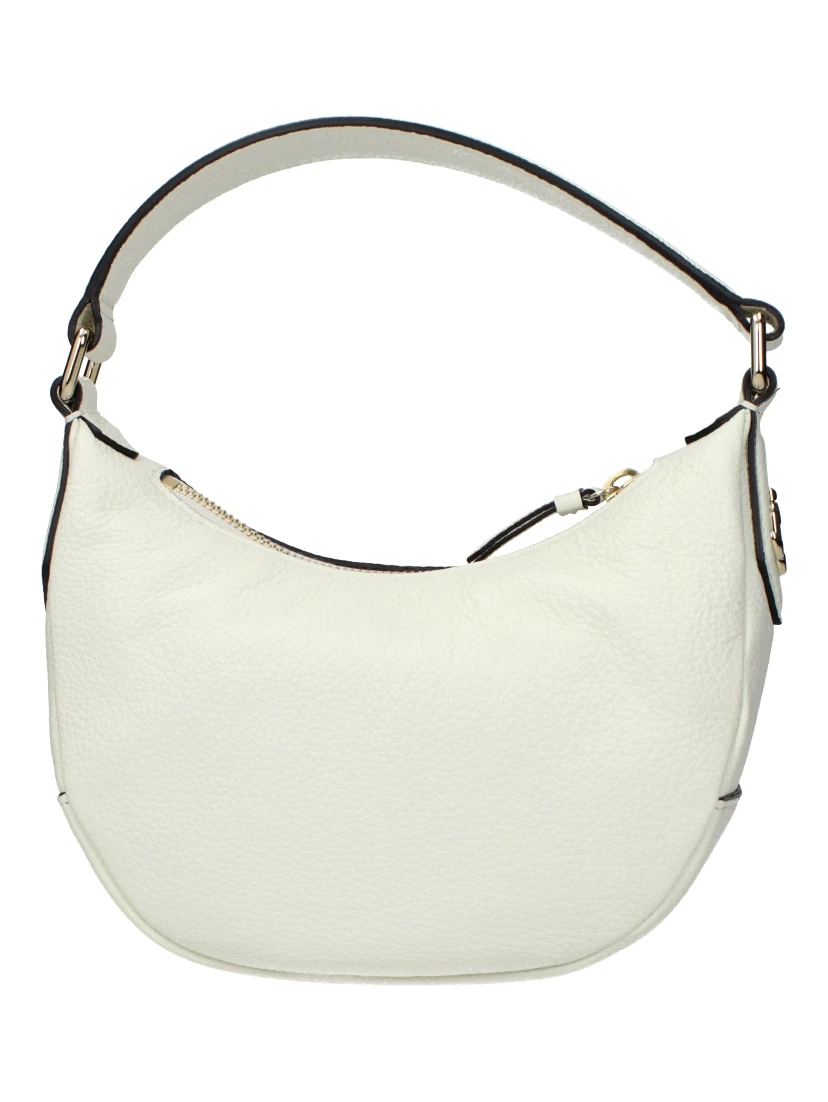 Beige Leather Handbag