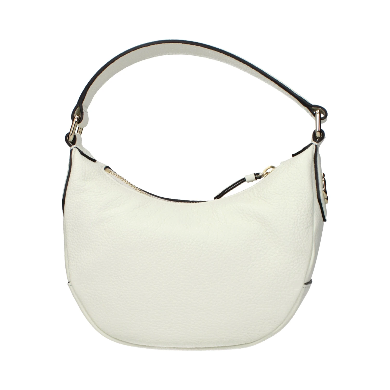 Beige Leather Handbag