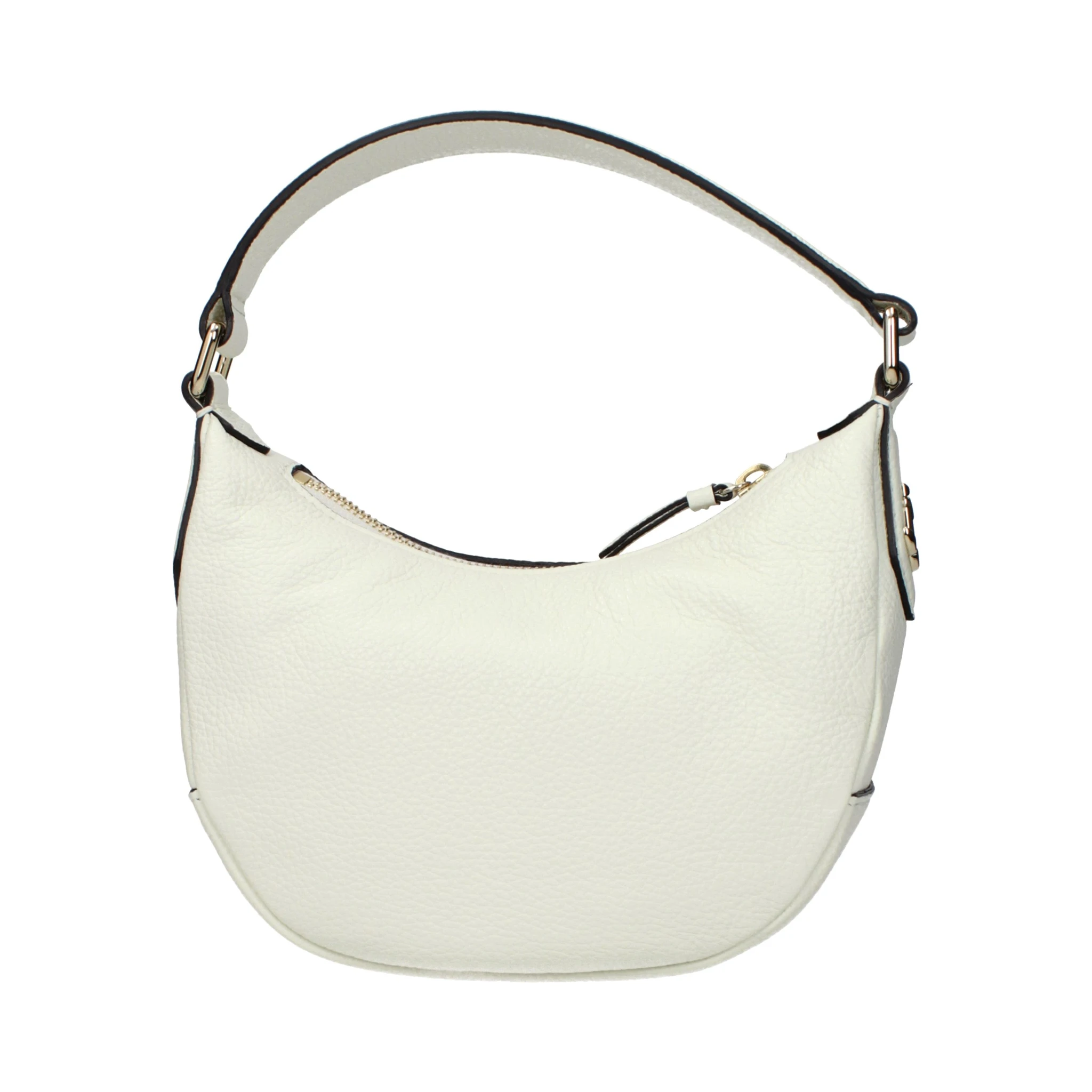 Beige Leather Handbag