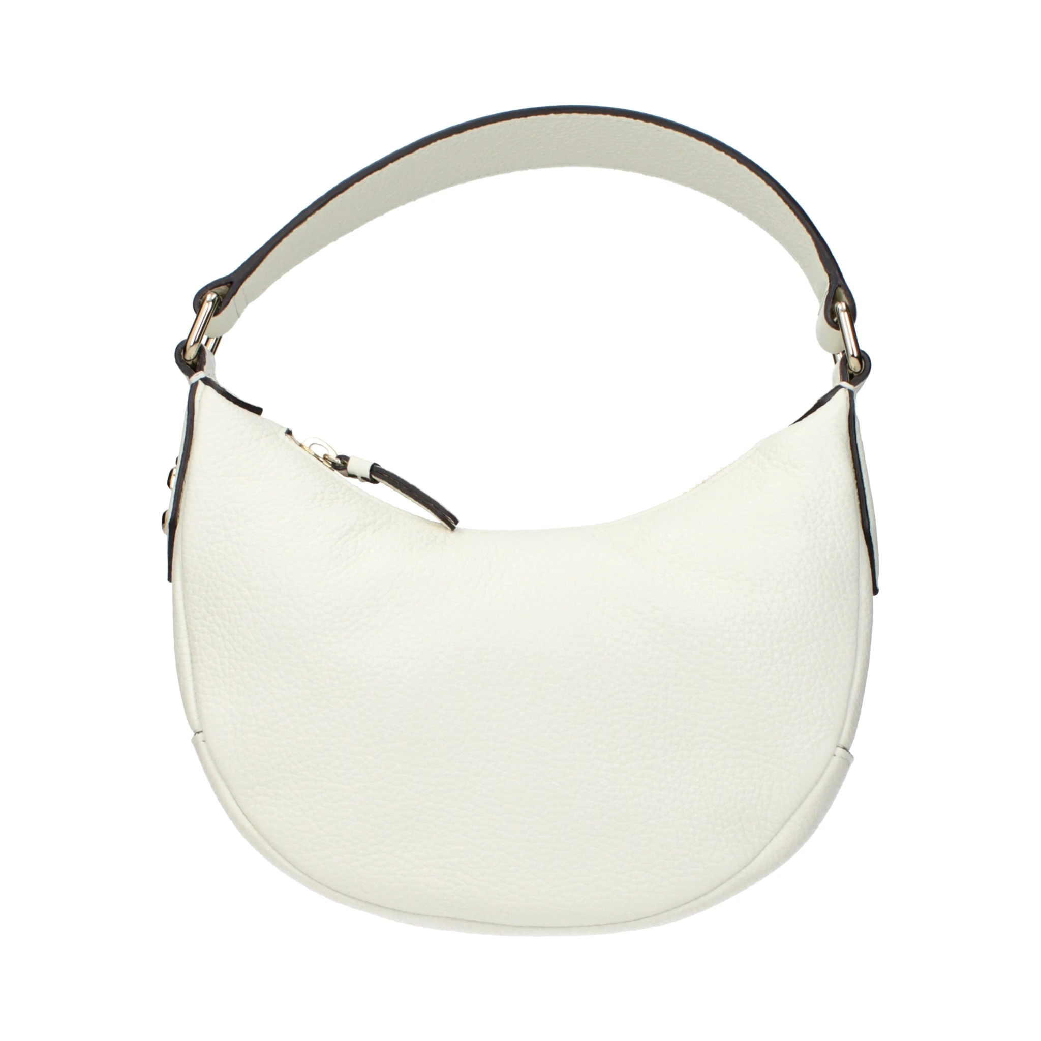 Beige Leather Handbag