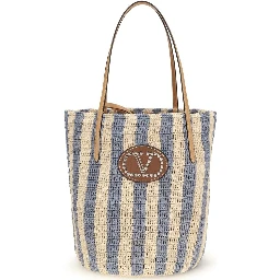 Multicolor Raffia Backet Bag