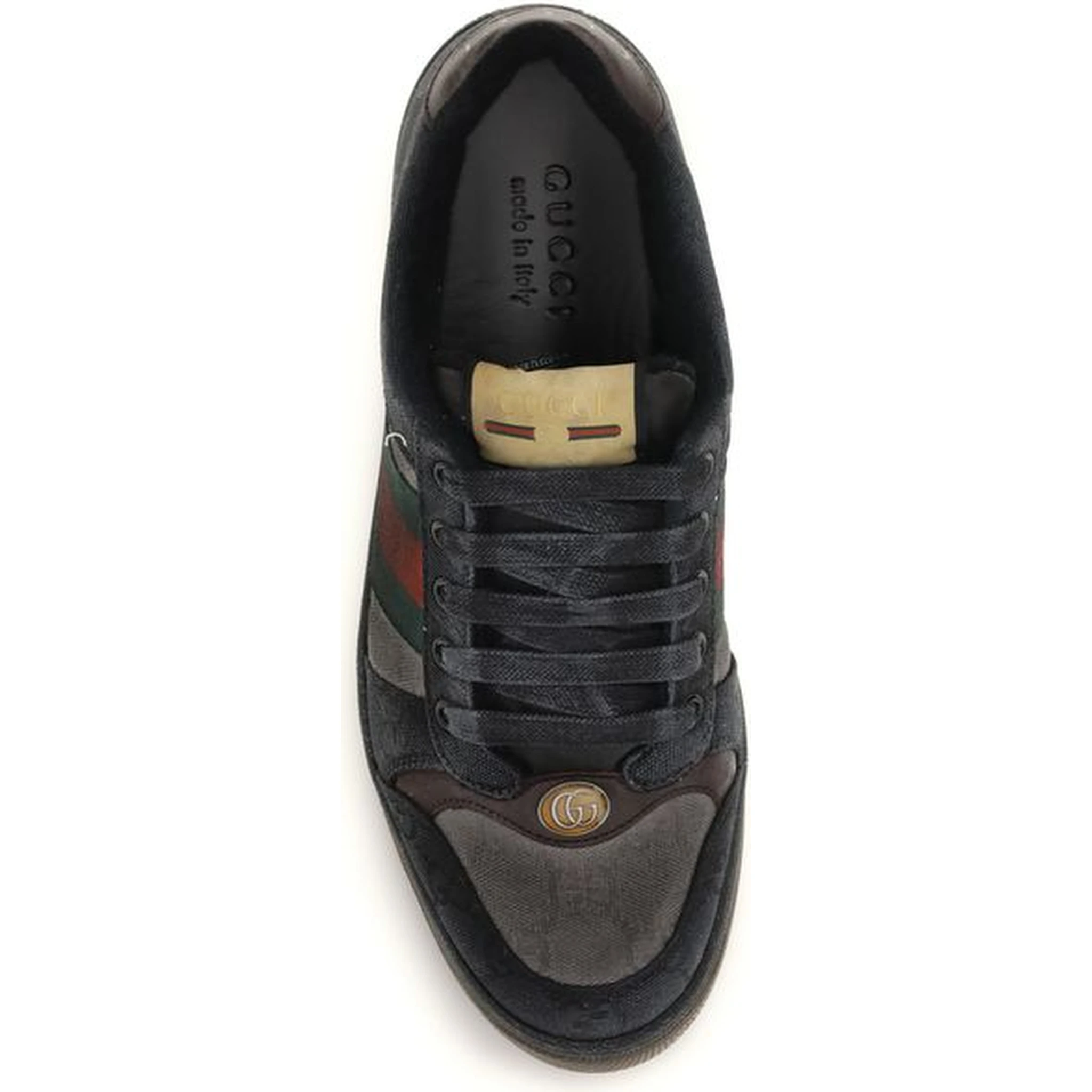 Black Calf Leather Bos Taurus Low Top Sneakers