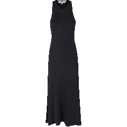SOFT FINE RIB RACER BACK DRESS