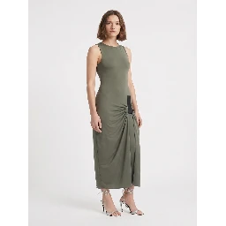 TAPED SUSPENDED DRESS