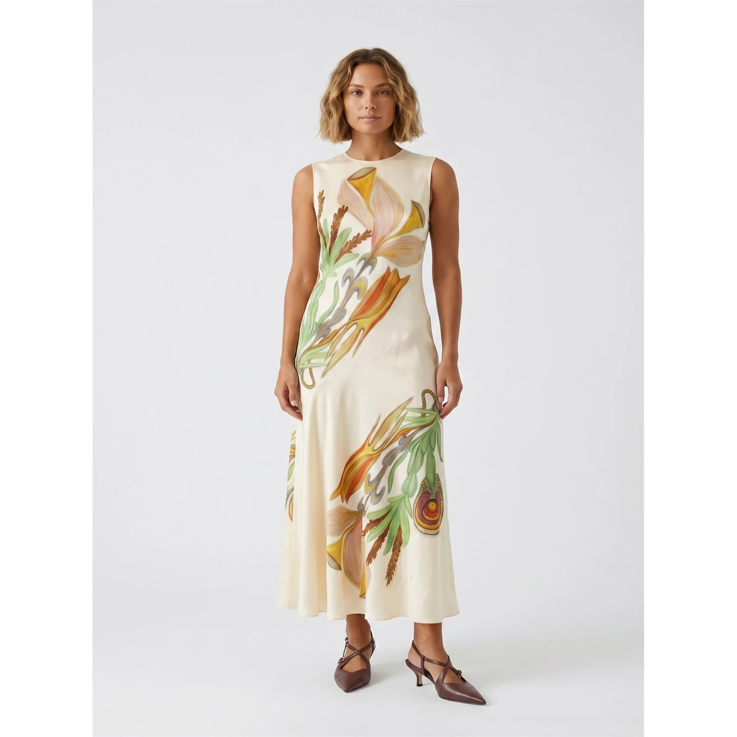 GAEA SL MIDI DRESS