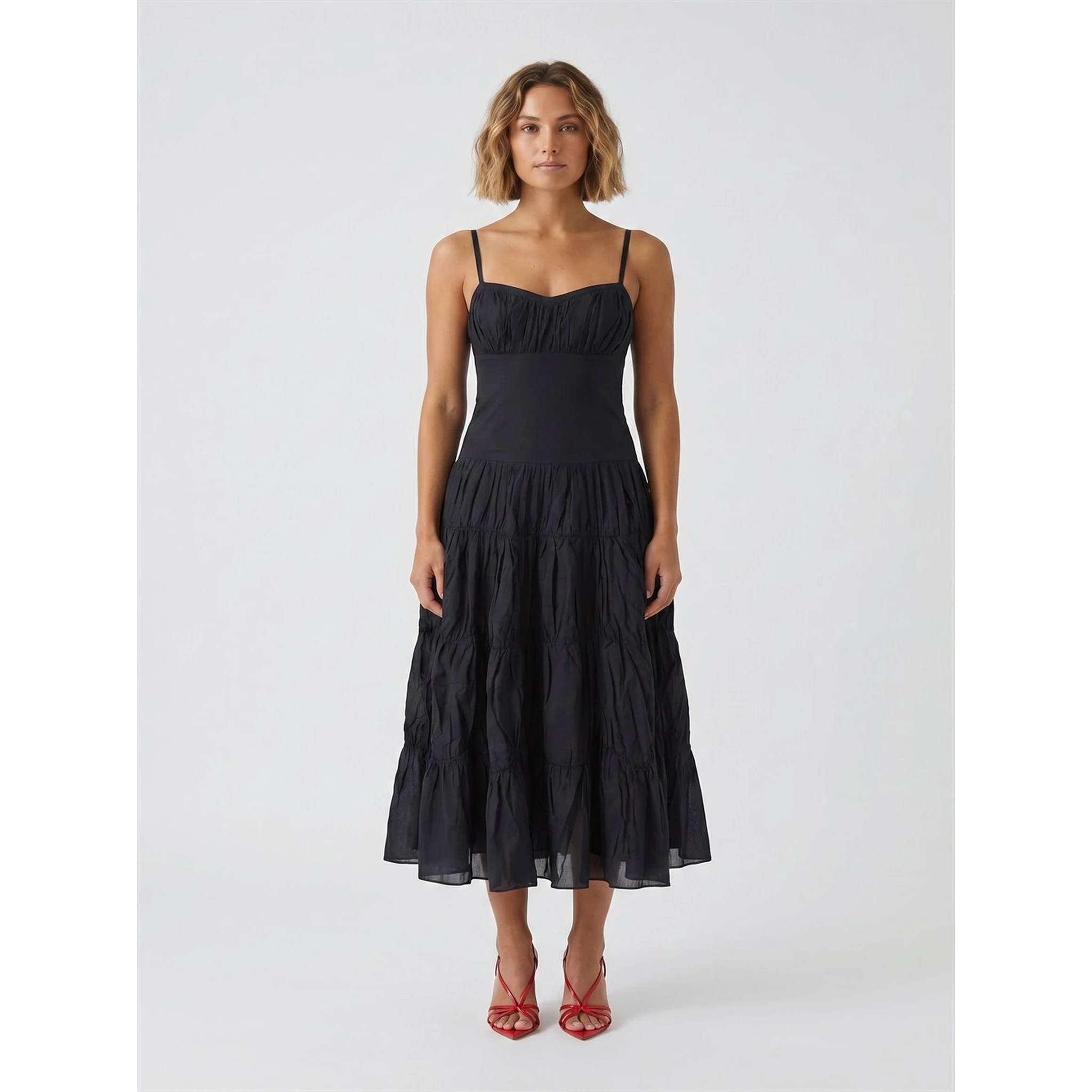 EMMALINA SL MIDI DRESS