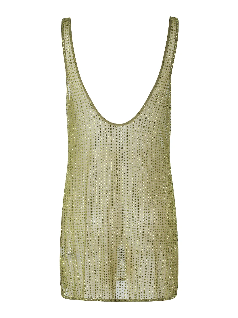 CRYSTAL MINI DRESS