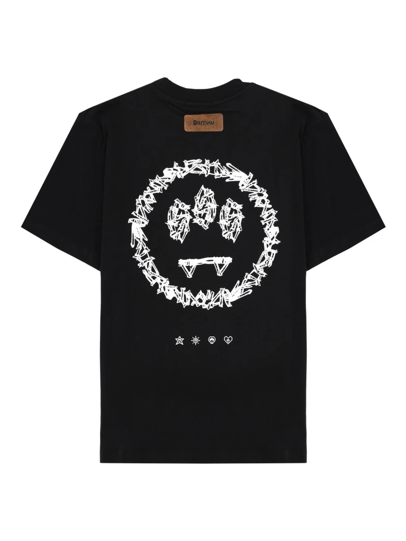 T-SHIRT CON LOGO E STAMPA