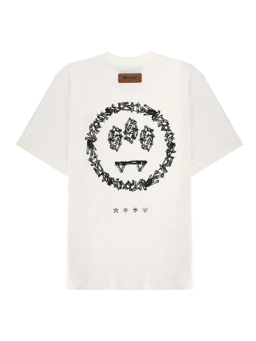 T-SHIRT CON LOGO E STAMPA