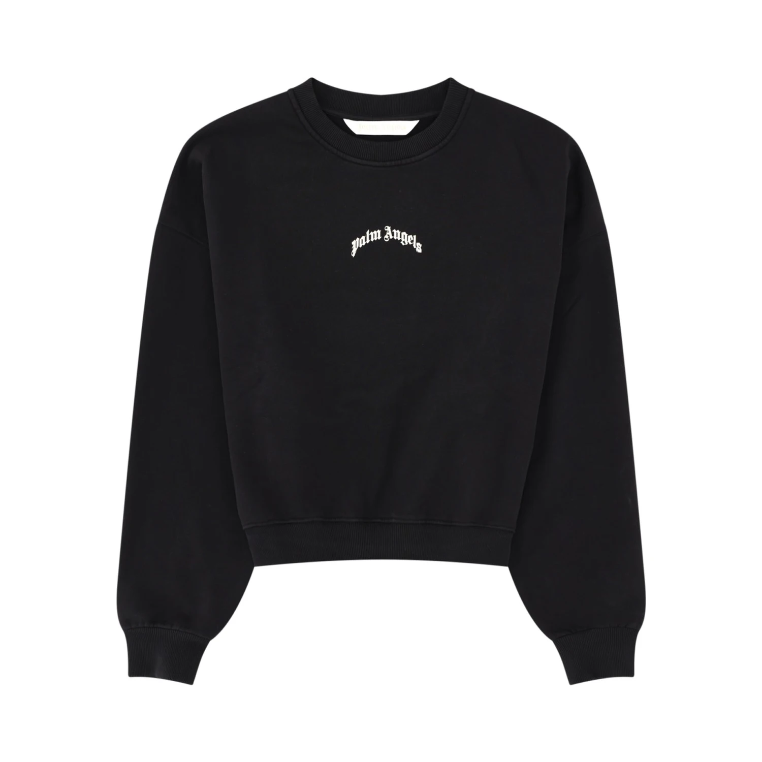 FELPA CROP CON LOGO