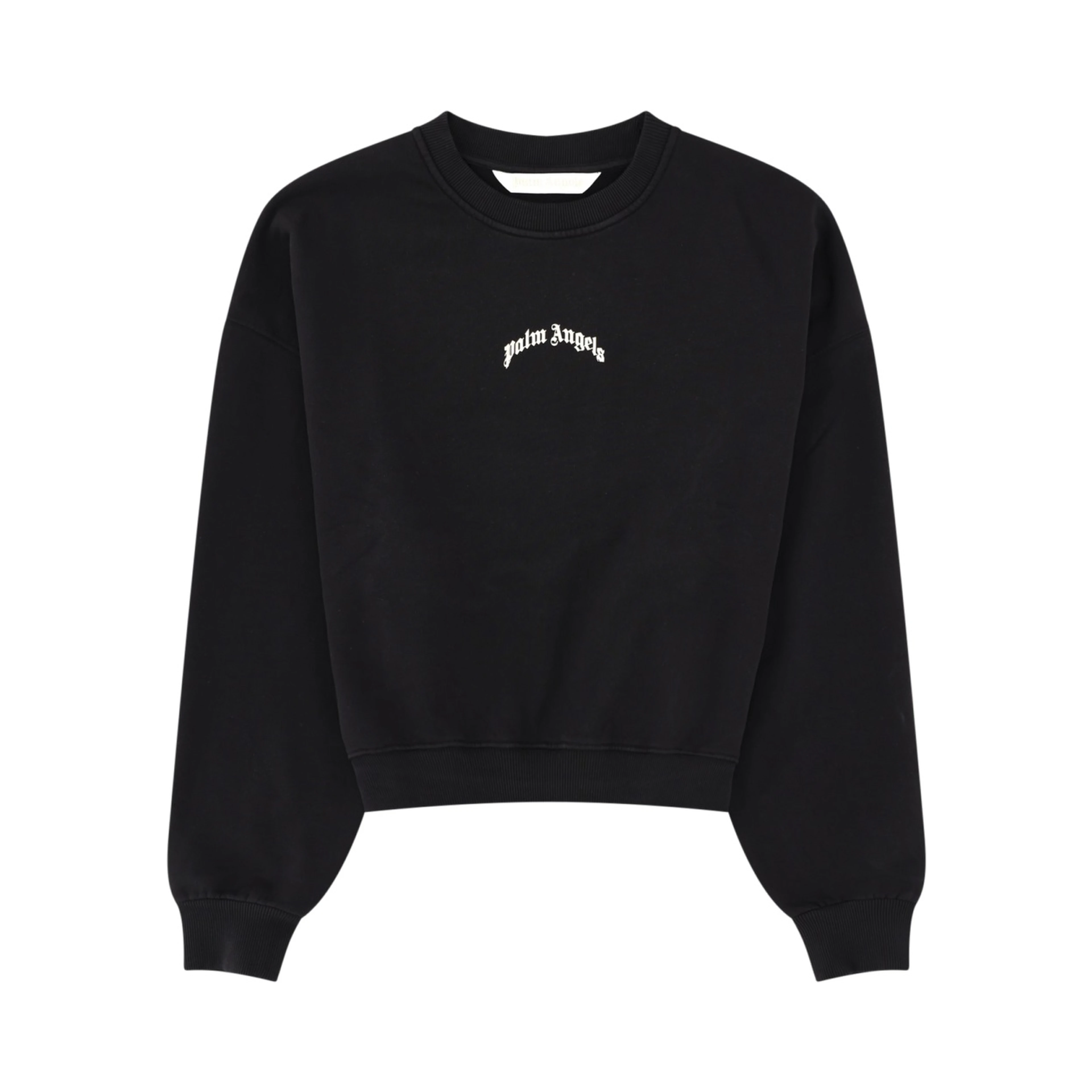 FELPA CROP CON LOGO