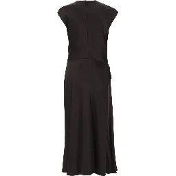 ABITO "TWIST BODICE" IN SATIN