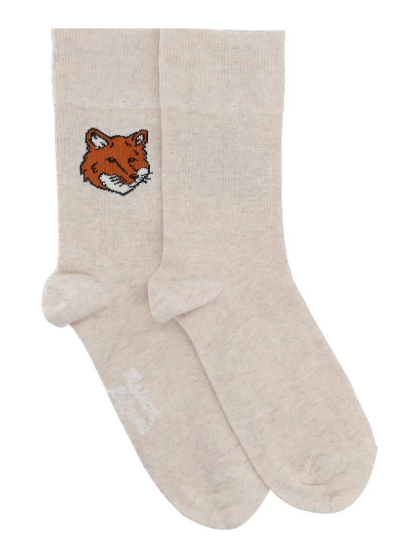 CALZINI "FOX HEAD" CON LOGO