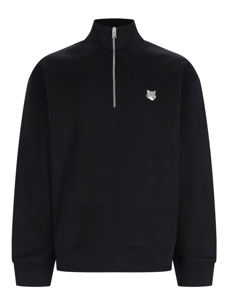 FELPA "FOX HEAD" CON ZIP