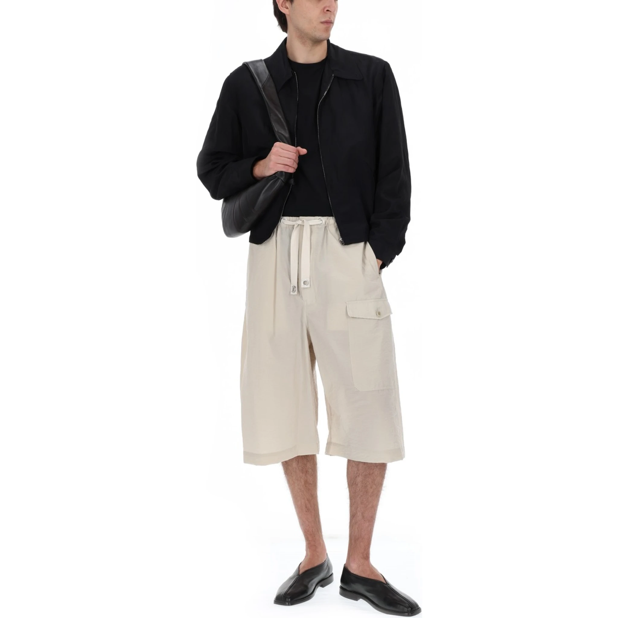 GIACCA CROP CON ZIP