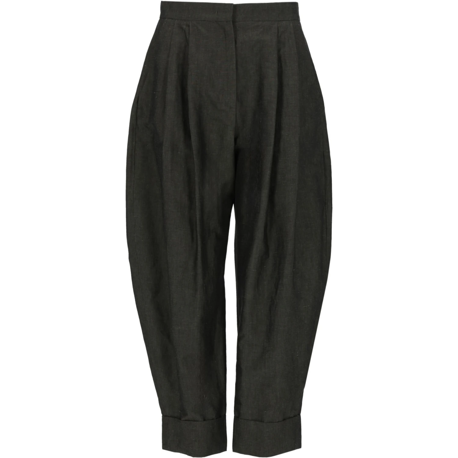 PANTALONE "CLOE" IN LINO E COTONE
