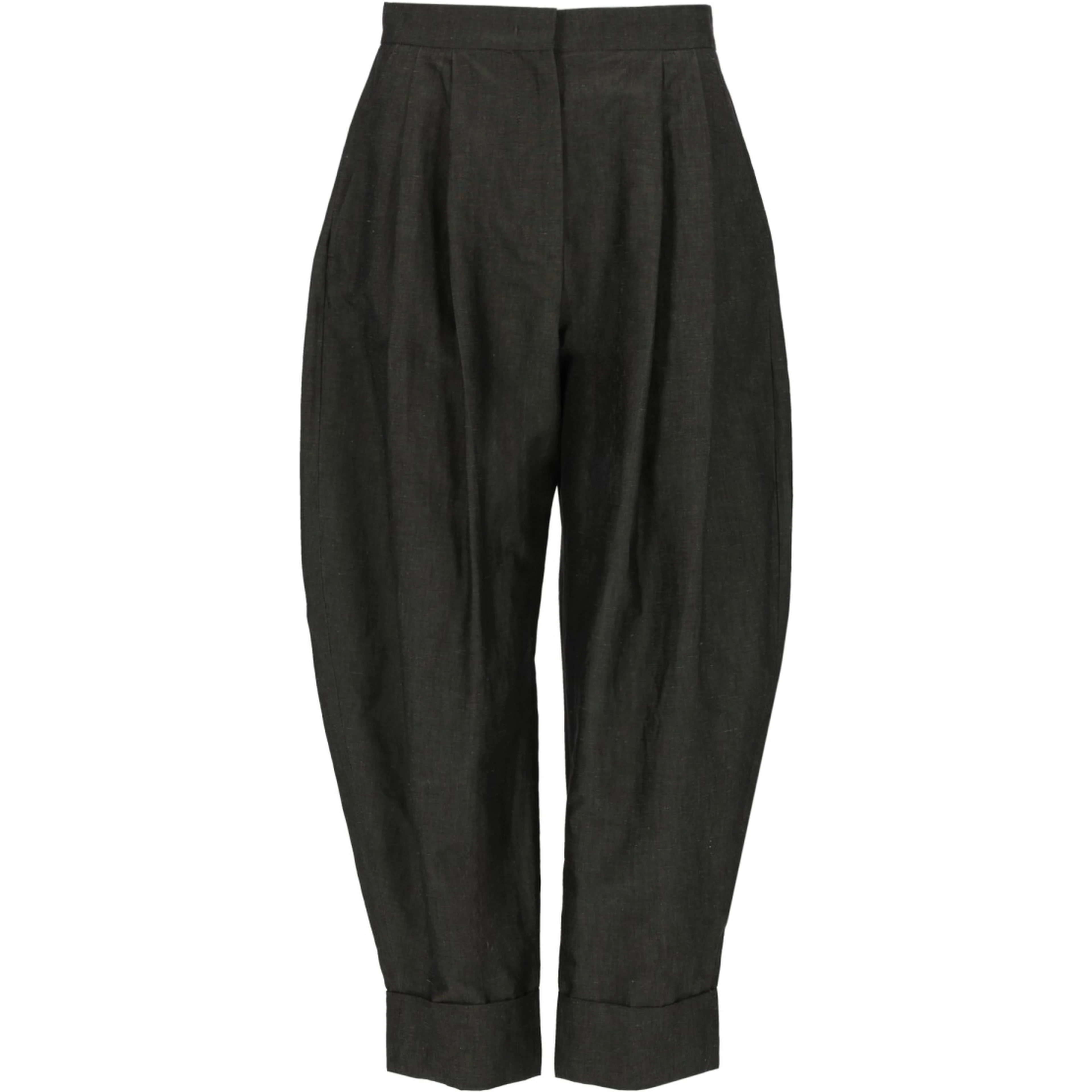 PANTALONE "CLOE" IN LINO E COTONE
