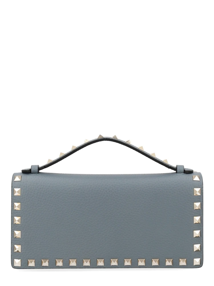 PORTAFOGLIO "ROCKSTUD" CON CATENA