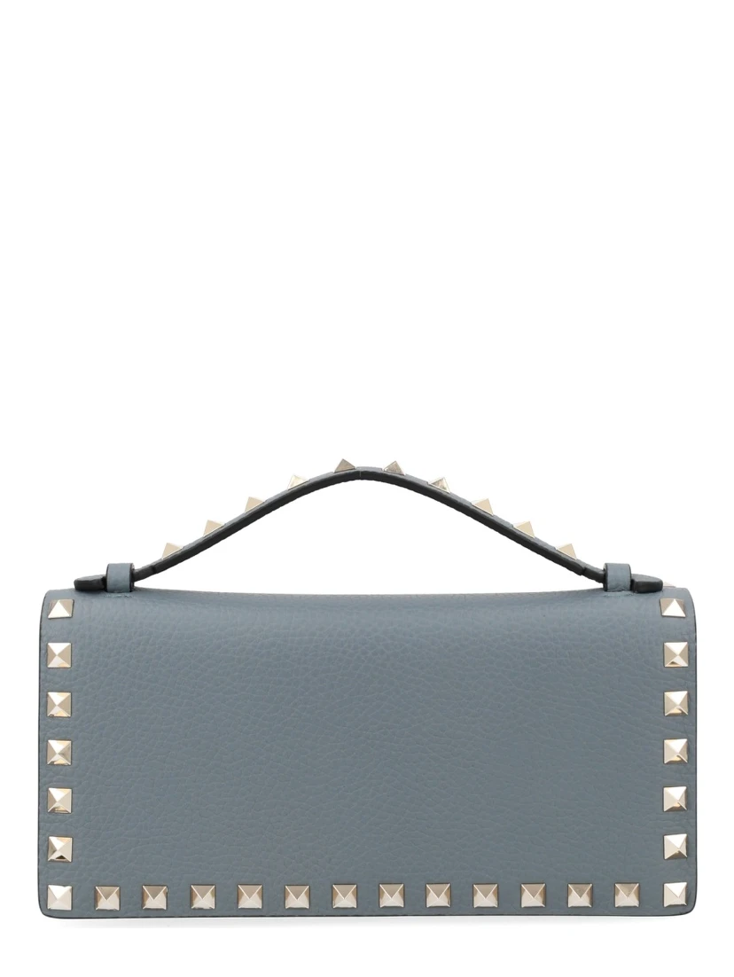 PORTAFOGLIO "ROCKSTUD" CON CATENA