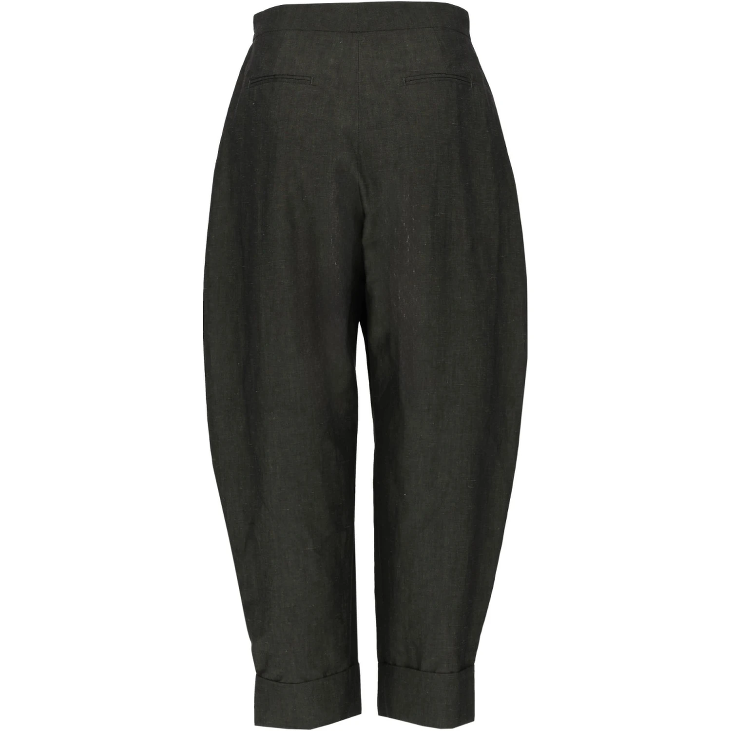 PANTALONE "CLOE" IN LINO E COTONE
