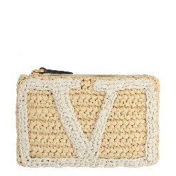 POUCH "VIVA SUPERSTAR" IN CROCHET