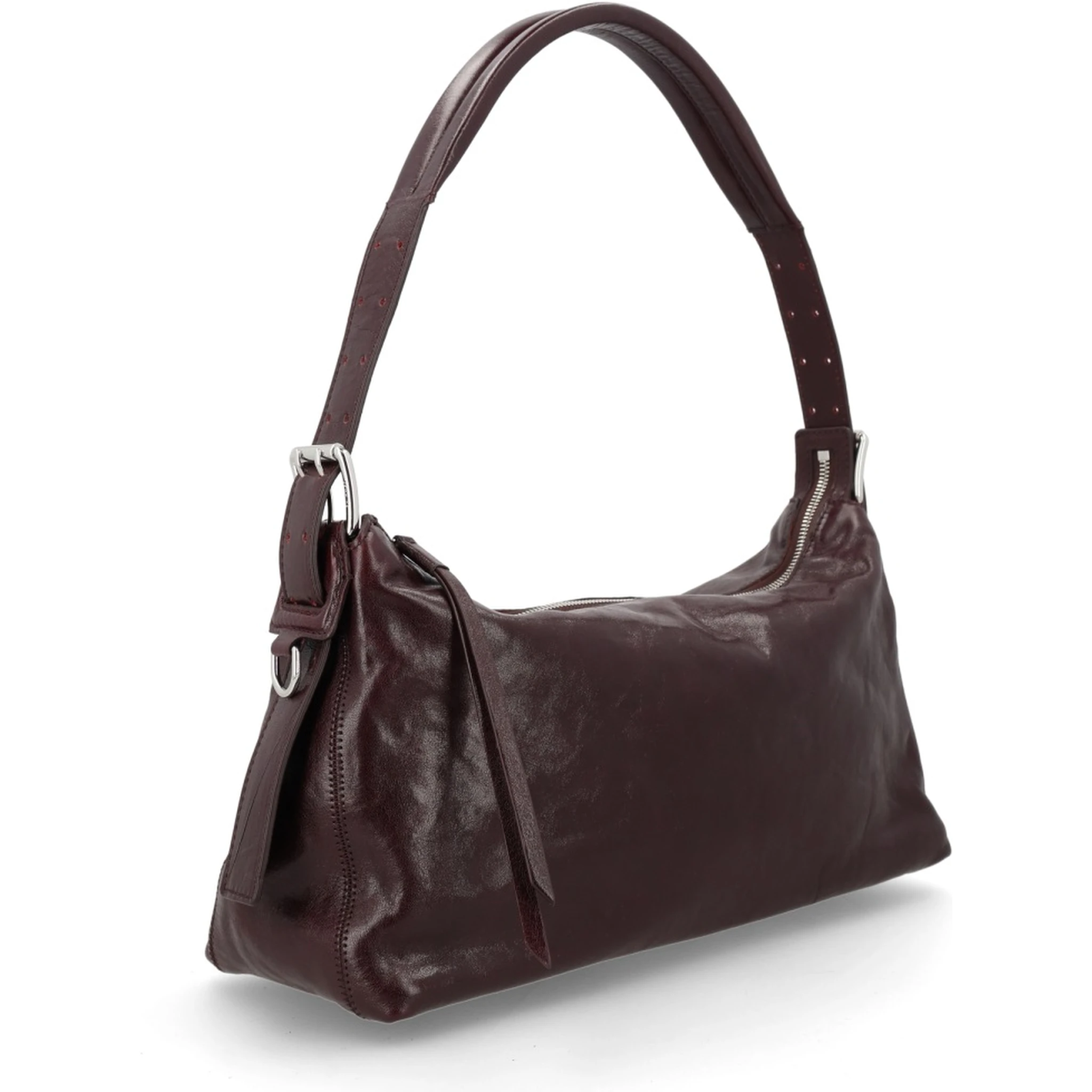 BORSA "BELTED BAGUETTE"
