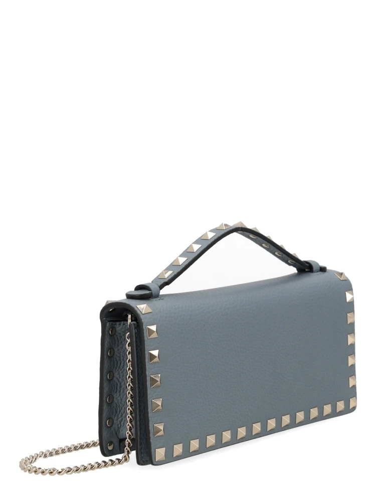 PORTAFOGLIO "ROCKSTUD" CON CATENA alternative