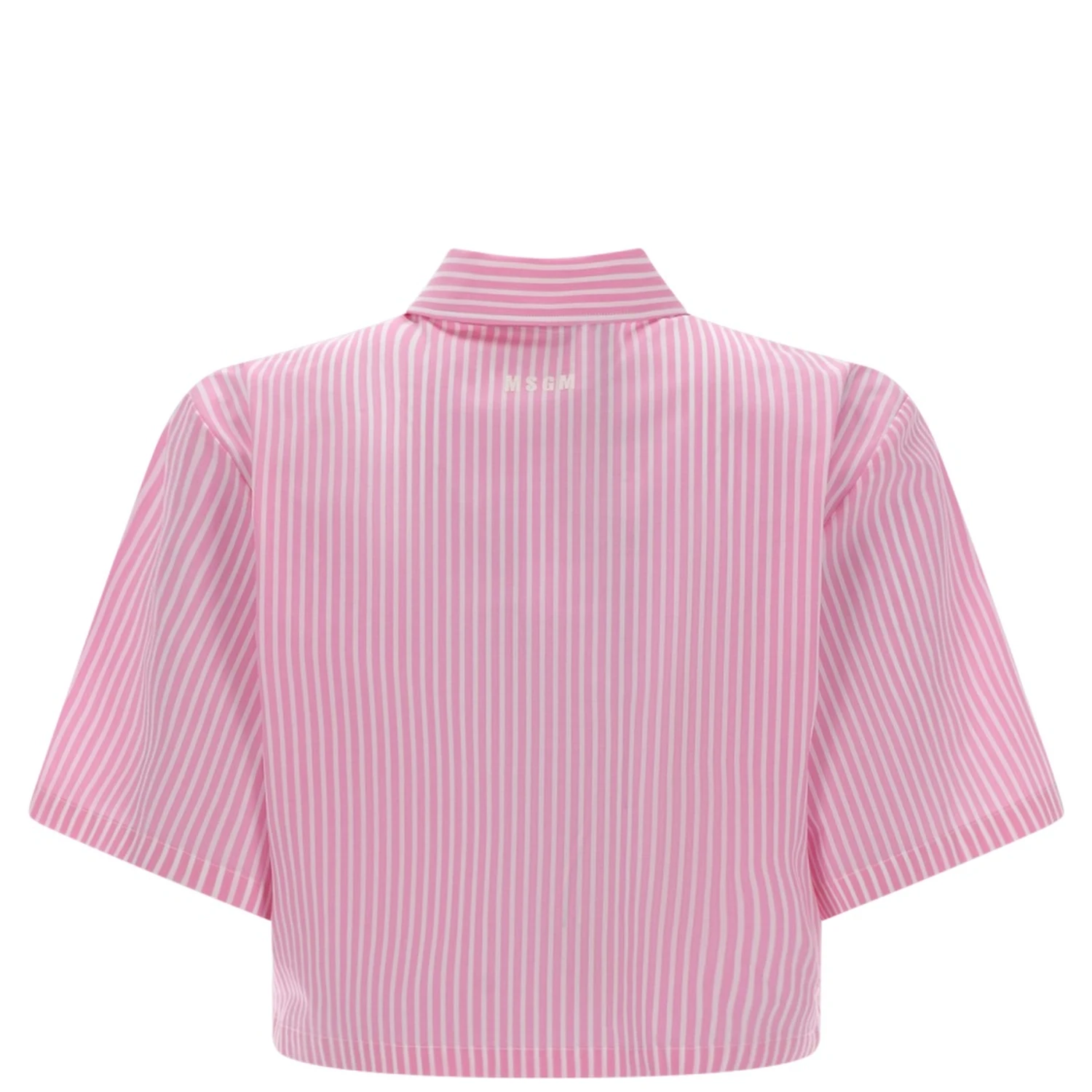 CAMICIA CROP CON LOGO