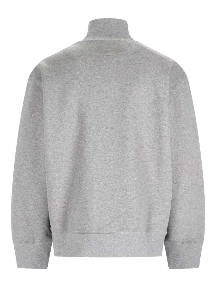 FELPA "FOX HEAD" CON ZIP