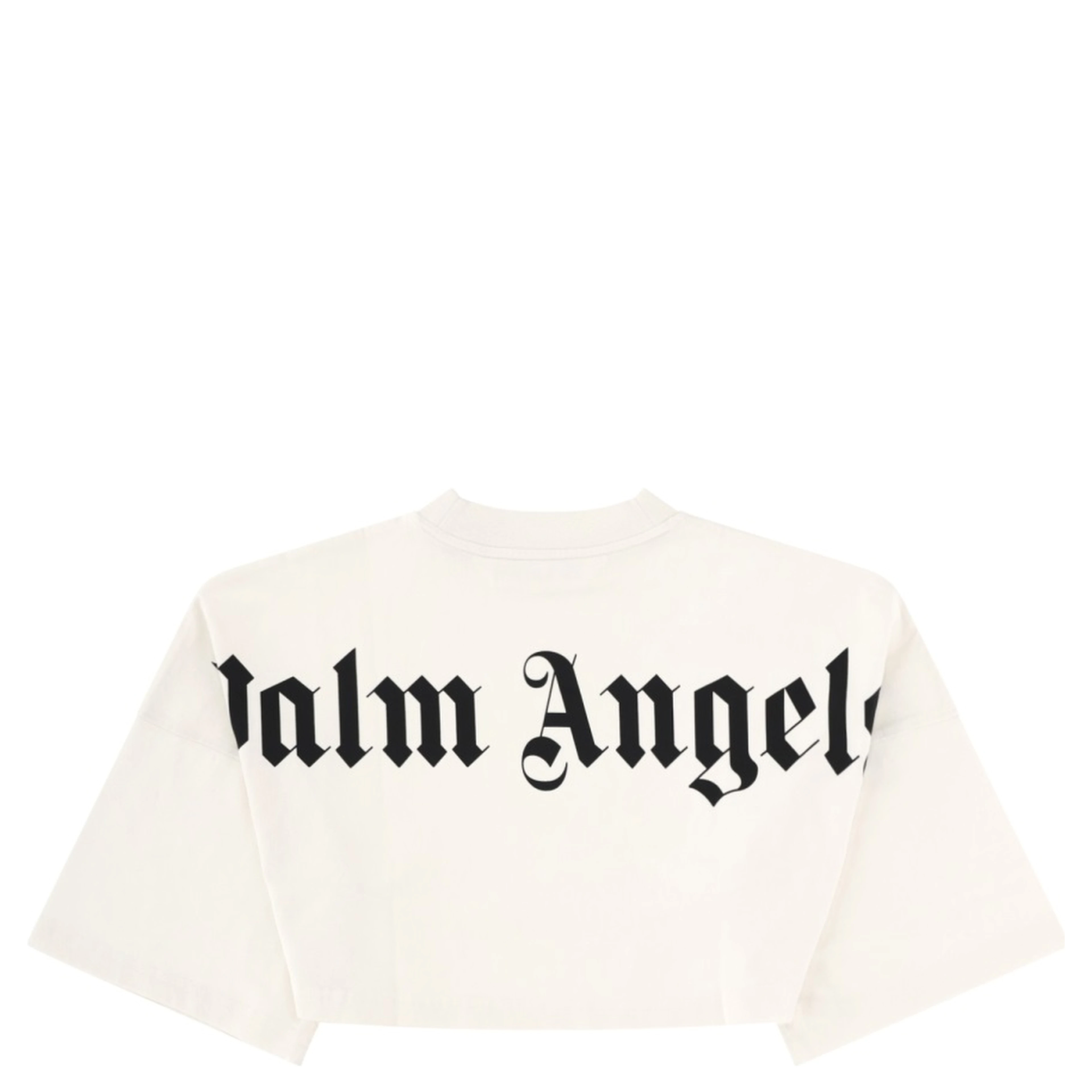 T-SHIRT CROP CON LOGO