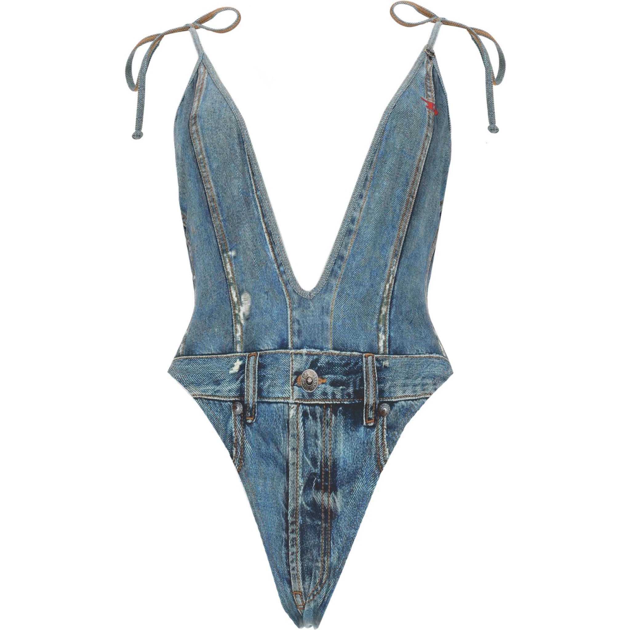 COSTUME INTERO EFFETTO DENIM