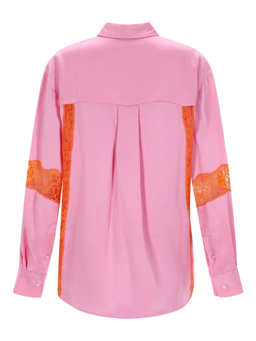 CAMICIA CON INSERTI IN PIZZO