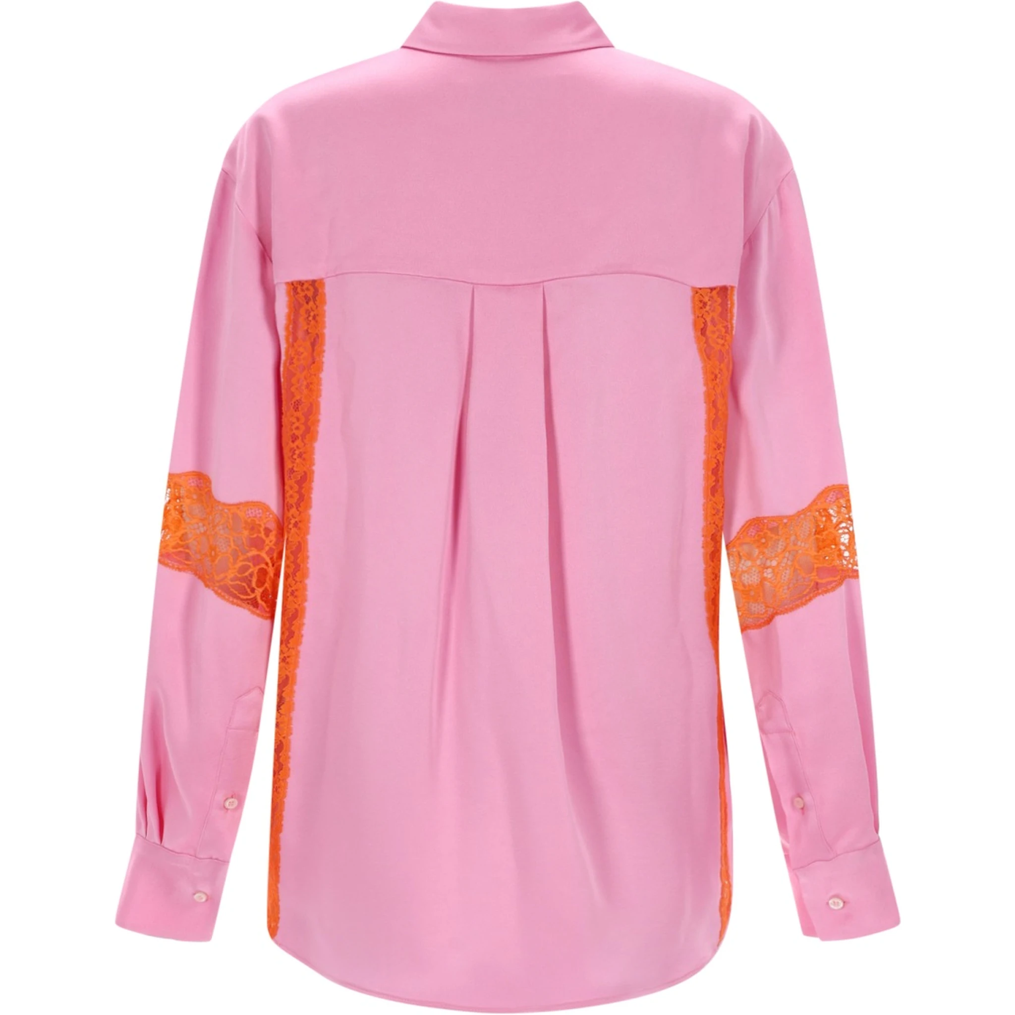 CAMICIA CON INSERTI IN PIZZO