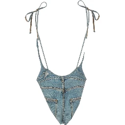 COSTUME INTERO EFFETTO DENIM