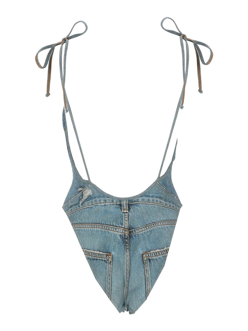 COSTUME INTERO EFFETTO DENIM