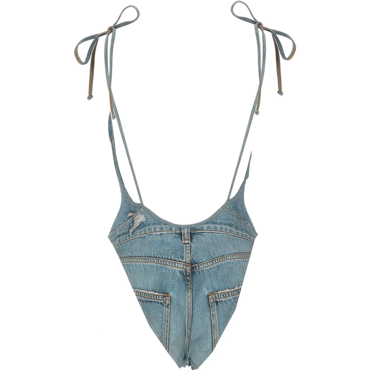 COSTUME INTERO EFFETTO DENIM