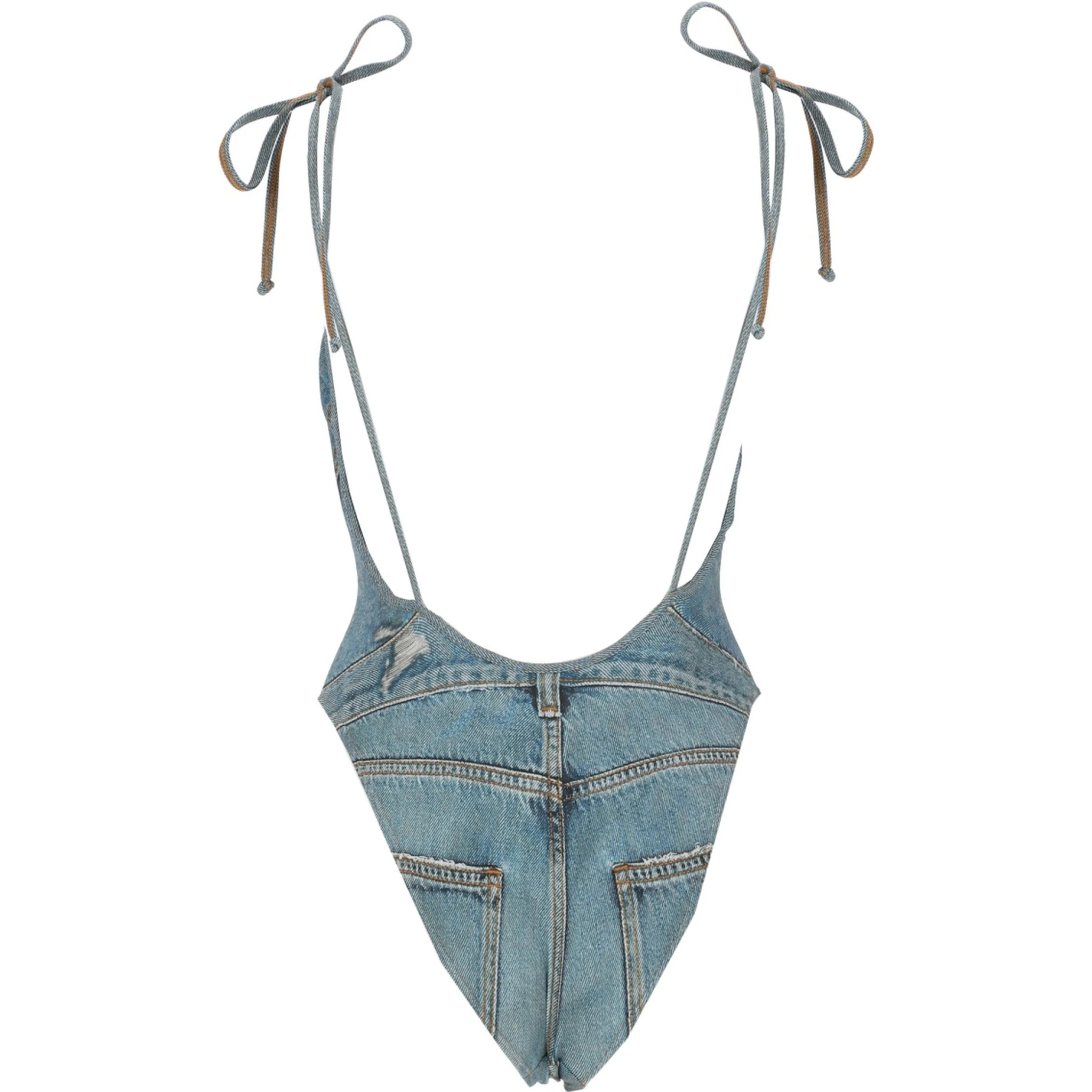 COSTUME INTERO EFFETTO DENIM