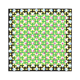 FOULARD QUADRATO IN SETA