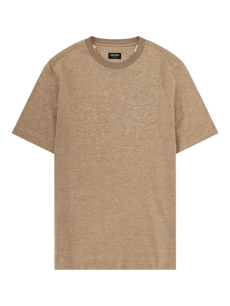T-SHIRT "OASI" IN LINO