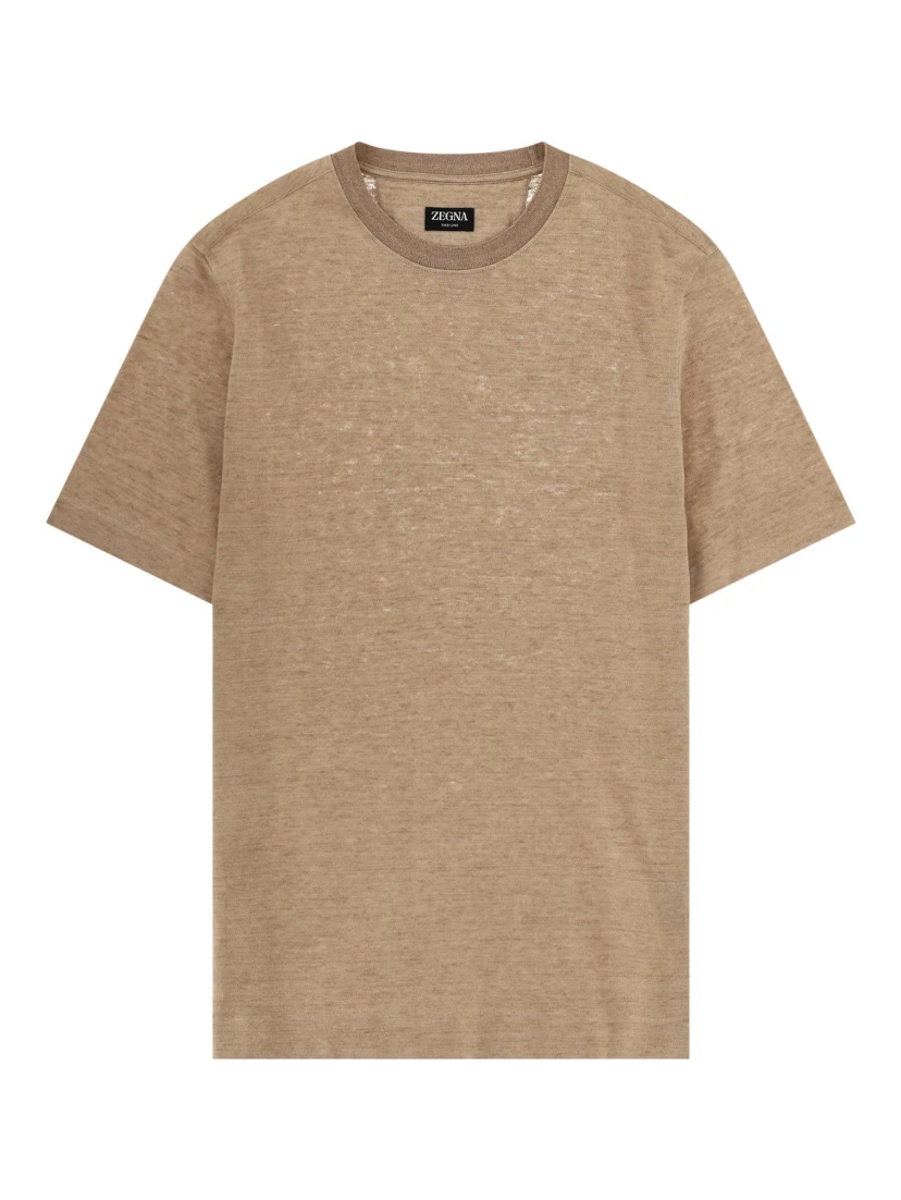 T-SHIRT "OASI" IN LINO