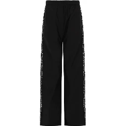 PANTALONE DRITTO CON DETTAGLI IN PIZZO