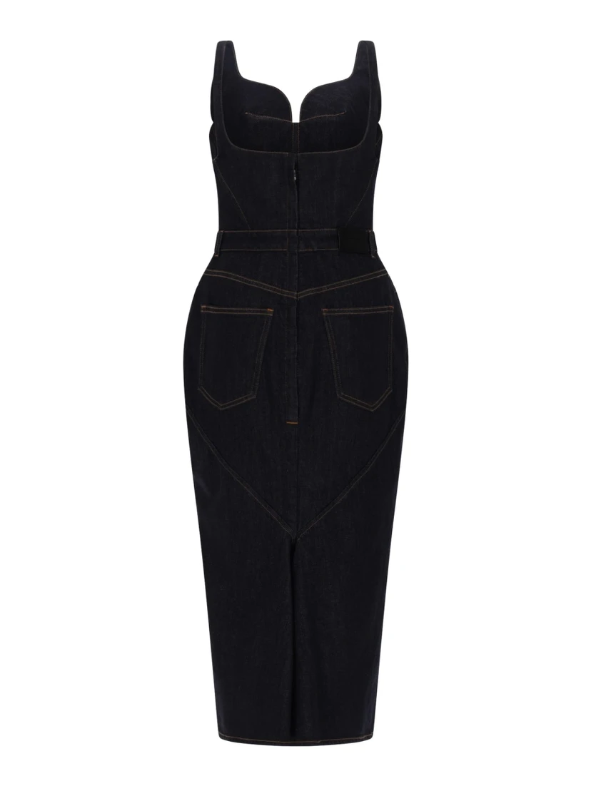 ABITO IN DENIM GREZZO